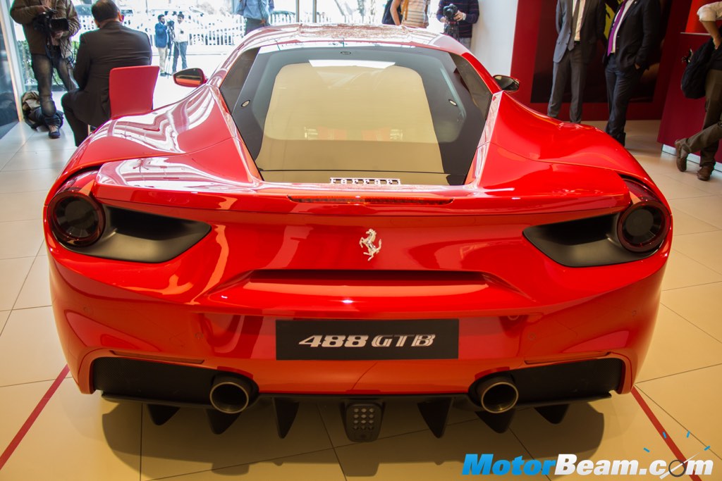 Ferrari 488 GTB Rear