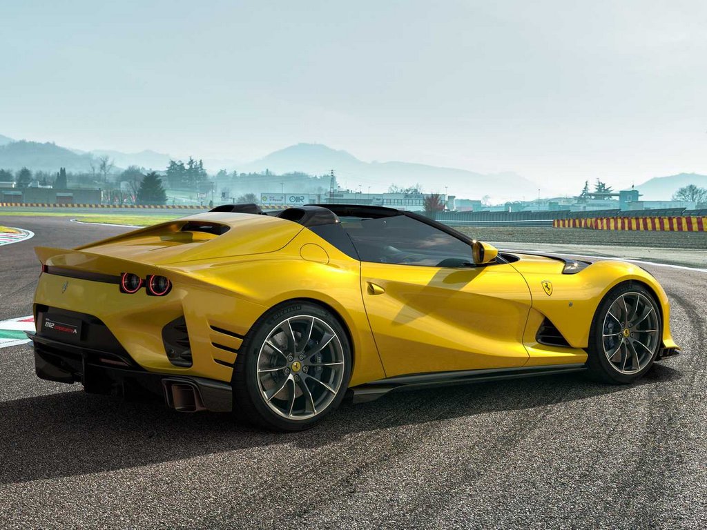 Ferrari 812 Competizione A Rear