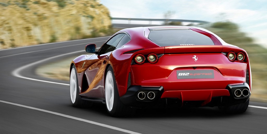Ferrari 812 Superfast Rear