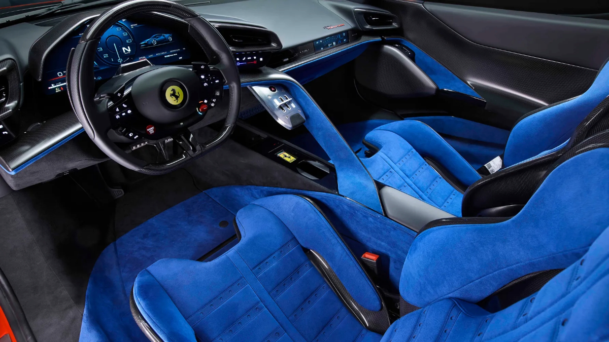 Ferrari 849 Testarossa interior