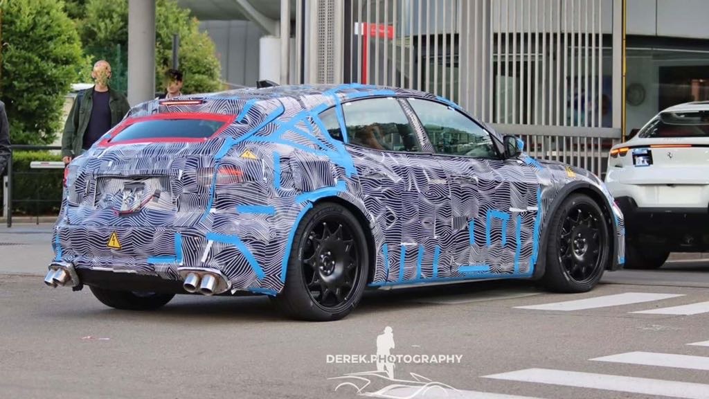 Ferrari EV Prototype Rear