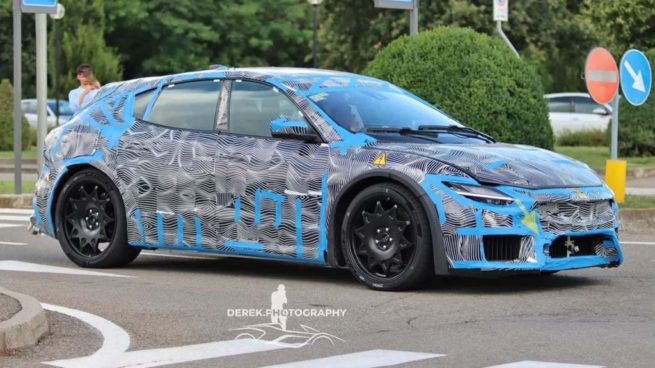 Ferrari EV Prototype Spotted