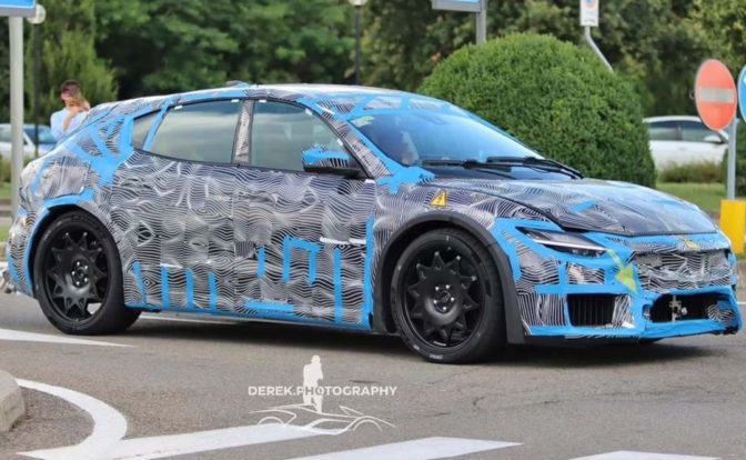 Ferrari EV Prototype Spotted