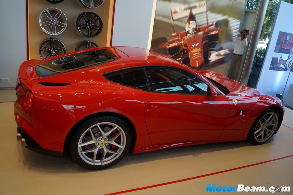 Ferrari F12 Berlinetta At Dealership