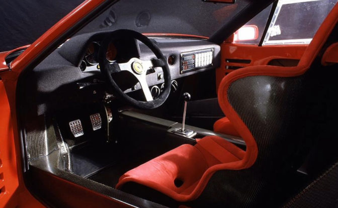Ferrari F40 Interior