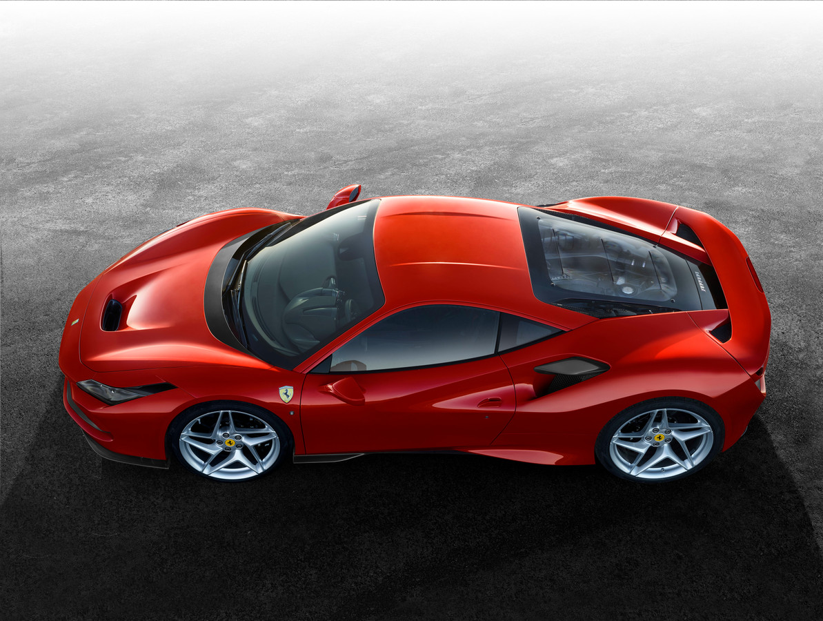 Side profile of the car