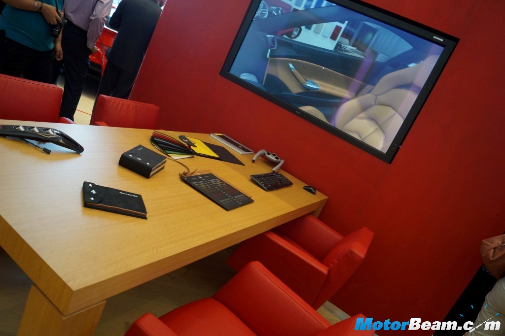 Ferrari Mumbai Showroom
