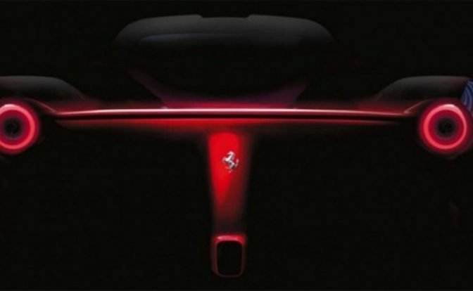 Ferrari Project F150 Rear Teaser