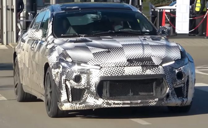 Ferrari Purosangue Spied Front