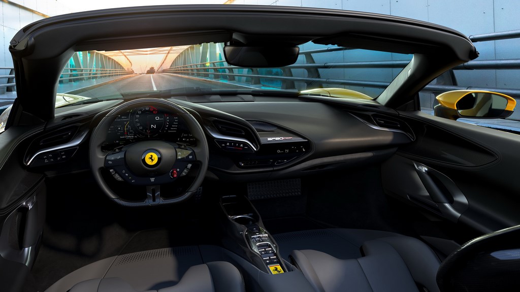 Ferrari SF90 Spider Dashboard