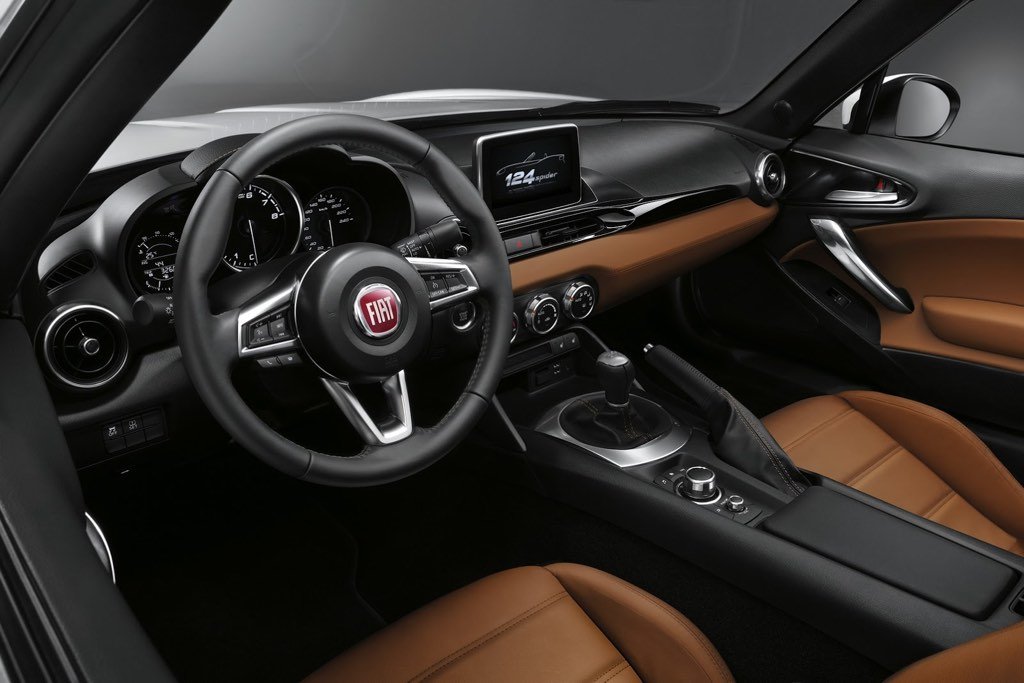 Fiat 124 Spider Interiors