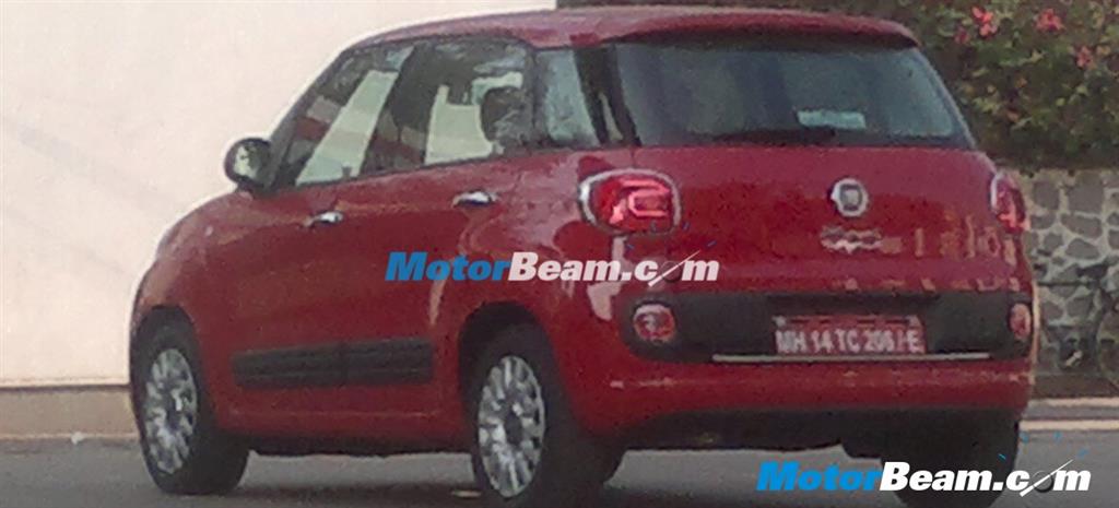 Fiat 500L Spy India
