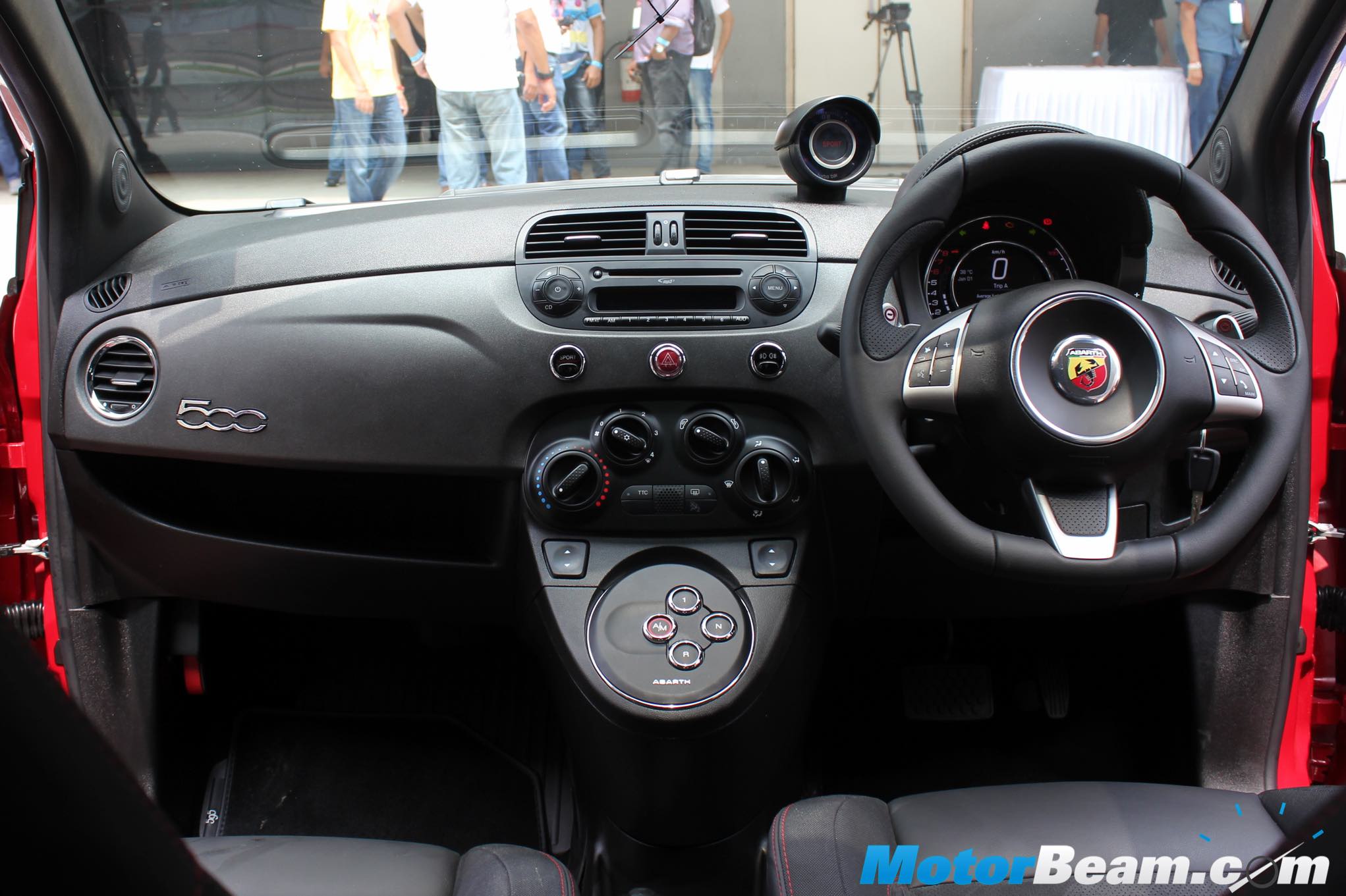 Fiat Abarth 595 Competizione Dashboard