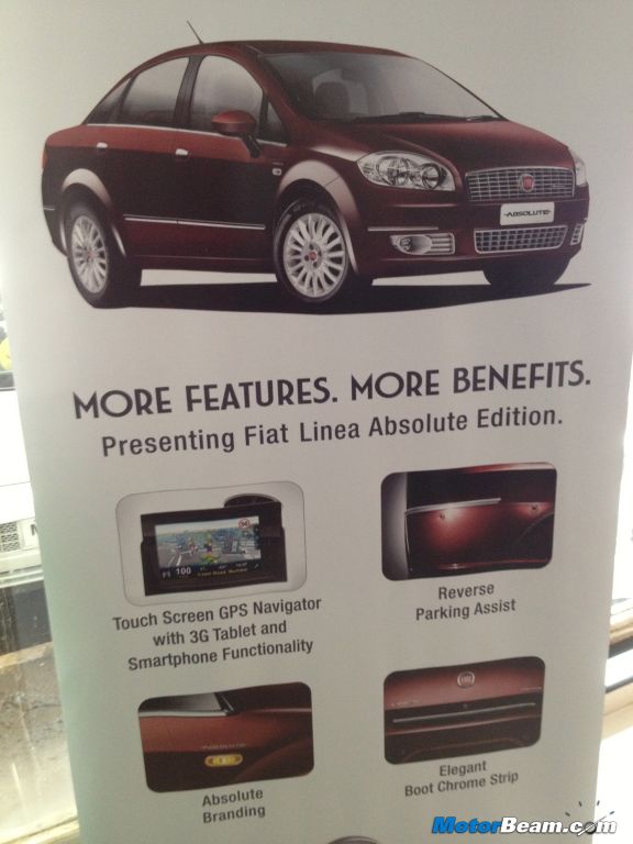 Fiat Absolute Edition Features Fiat Absolute Edition Features