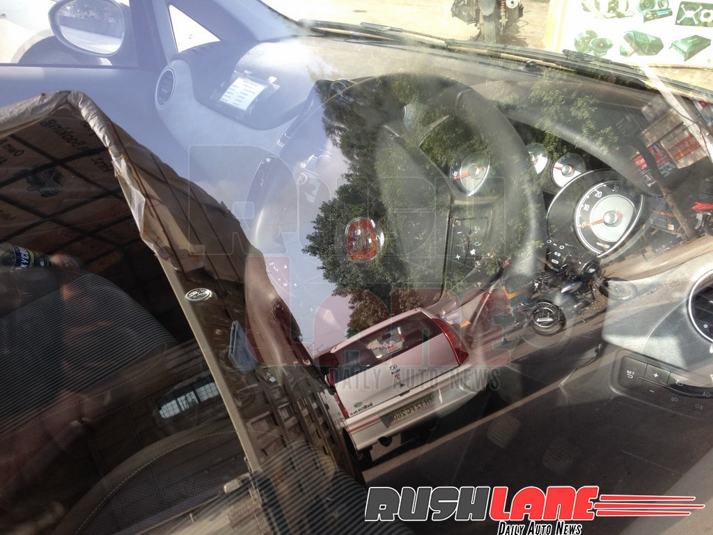 Fiat Avventura Abarth T-Jet Dashboard Spied