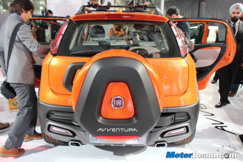 Fiat Avventura Rear