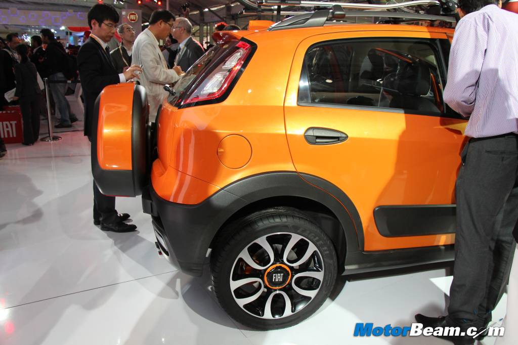 Fiat Avventura Spare Wheel