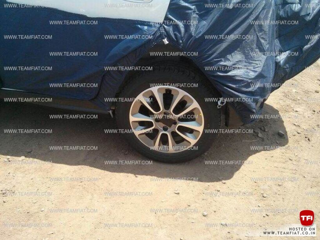Fiat Avventura Spy Shot Alloy Wheel