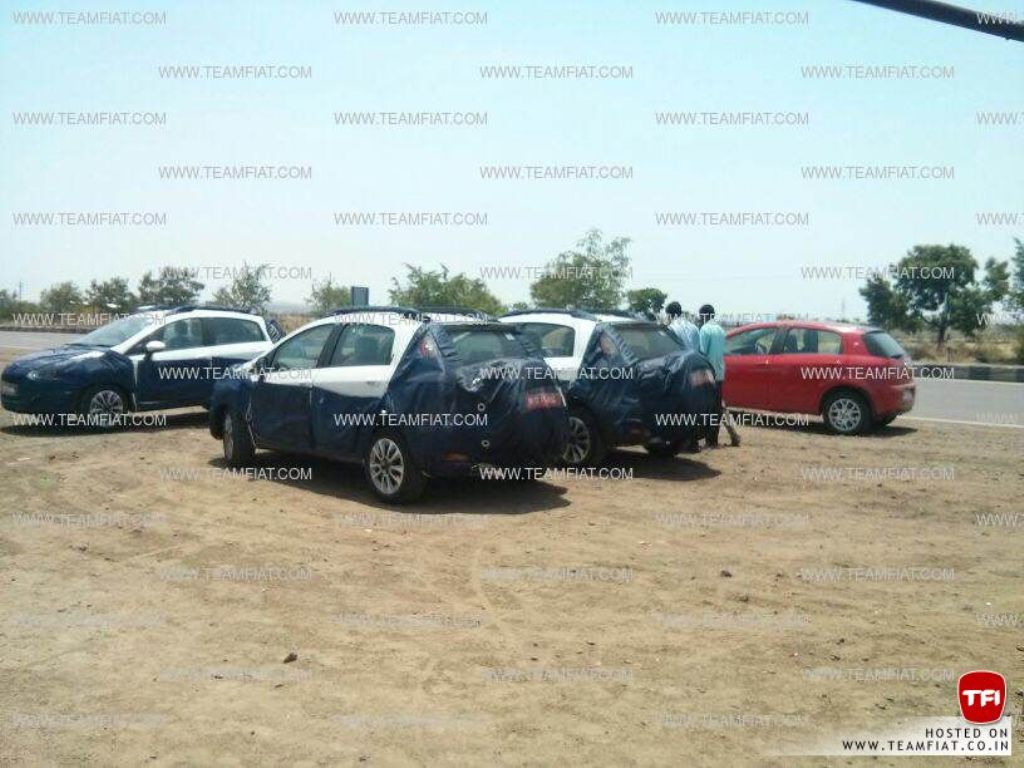 Fiat Avventura Spy Shot Rear