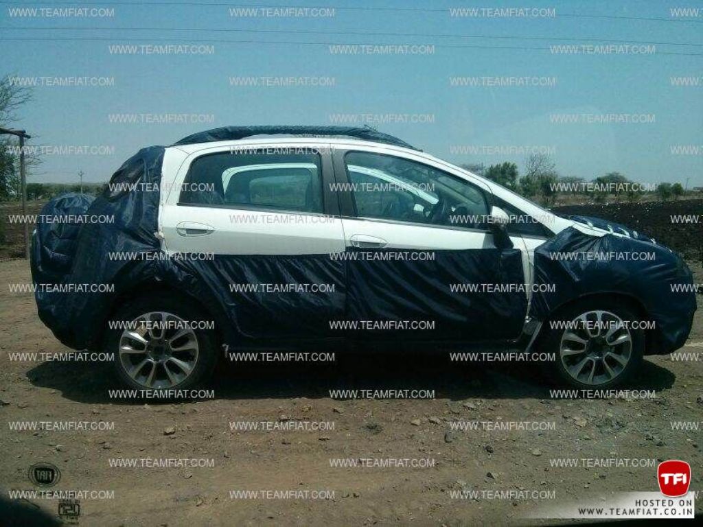 Fiat Avventura Spy Shot Side
