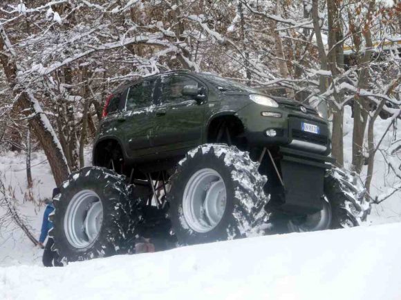 Fiat Panda 4x4 monster