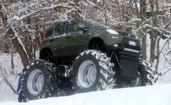 Fiat Panda 4x4 monster