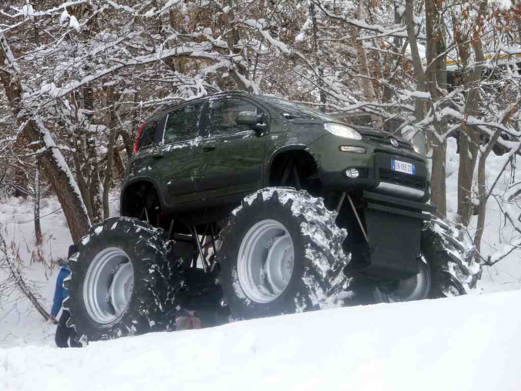 Fiat Panda 4x4 monster