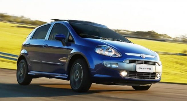 Fiat Punto Sporting Dualogic Plus Front