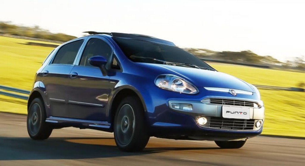 Fiat Punto Sporting Dualogic Plus Front