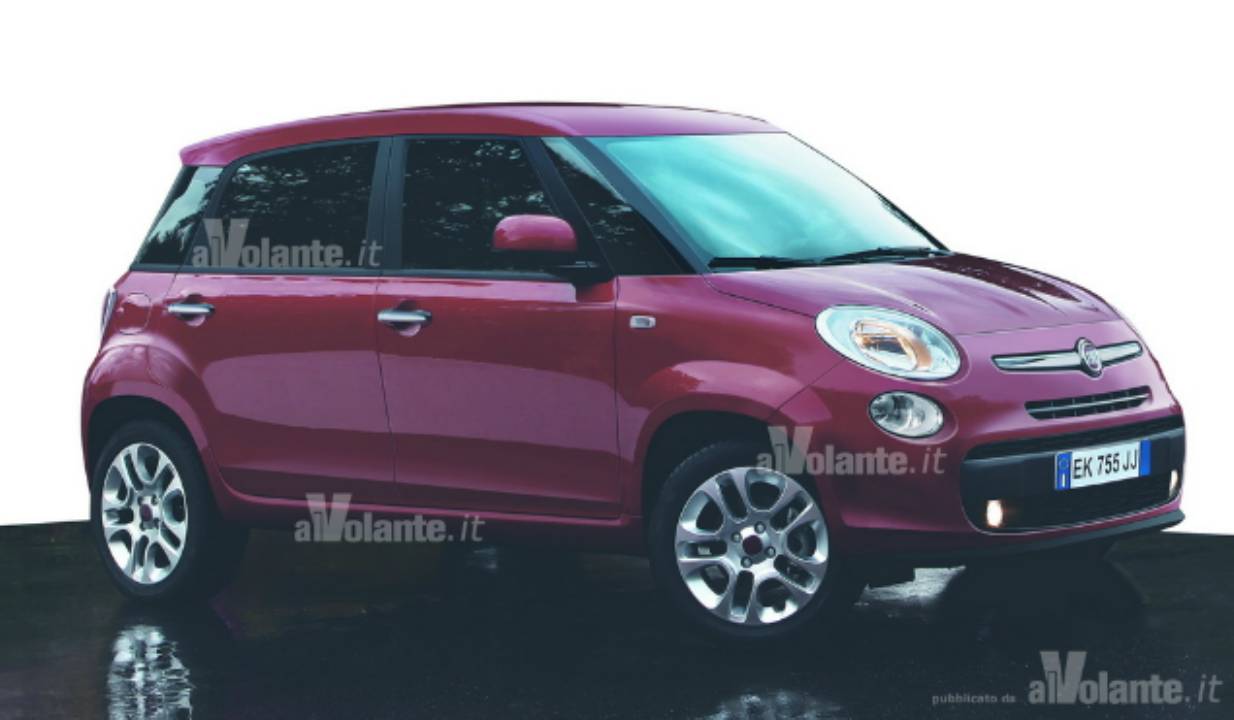 Fiat 500L Rendering Fiat 500L Rendering