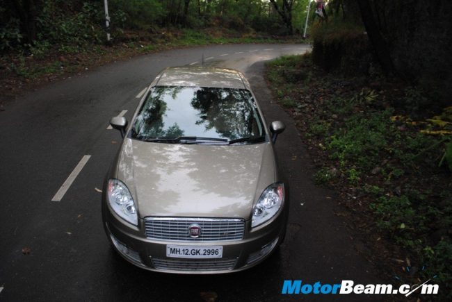 Fiat Linea Tjet Top View