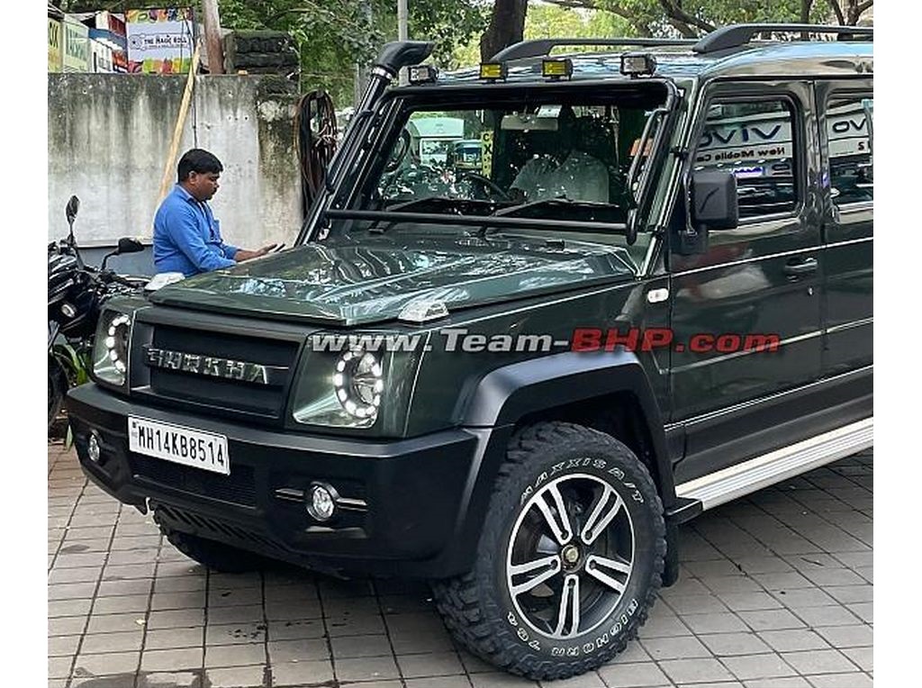 Force Gurkha Long Wheelbase Front