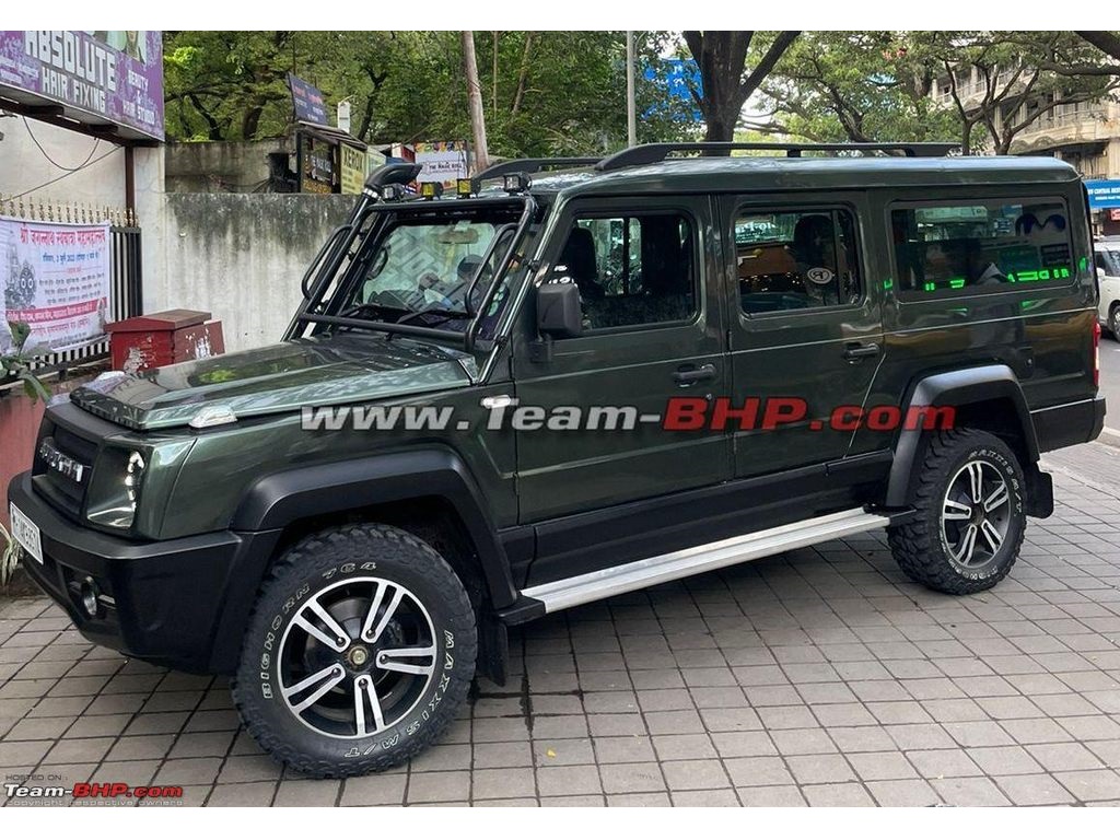 Force Gurkha Long Wheelbase Side Front