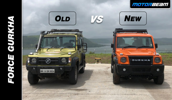 Force Gurkha Old vs New