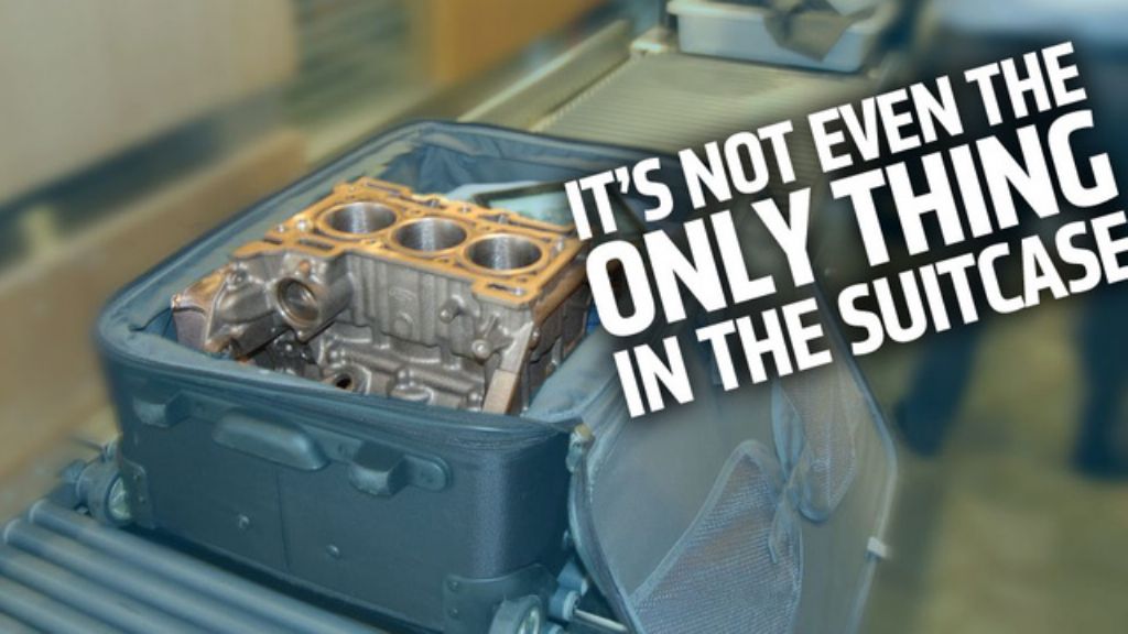 Ford 1L EcoBoost In Suitcase Ford 1L EcoBoost In Suitcase