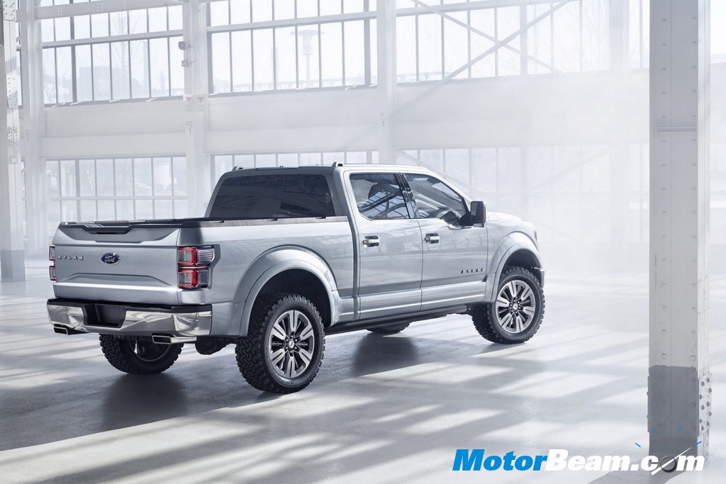 Ford Atlas Pickup Truck Concept Rear
