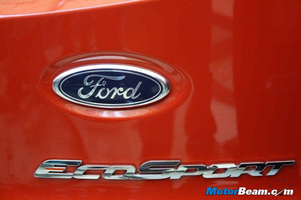 Ford EcoSport Badge
