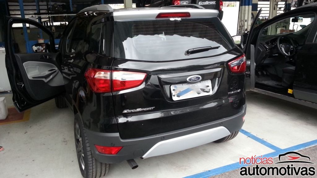 Ford EcoSport Brazil No Rear Tyre