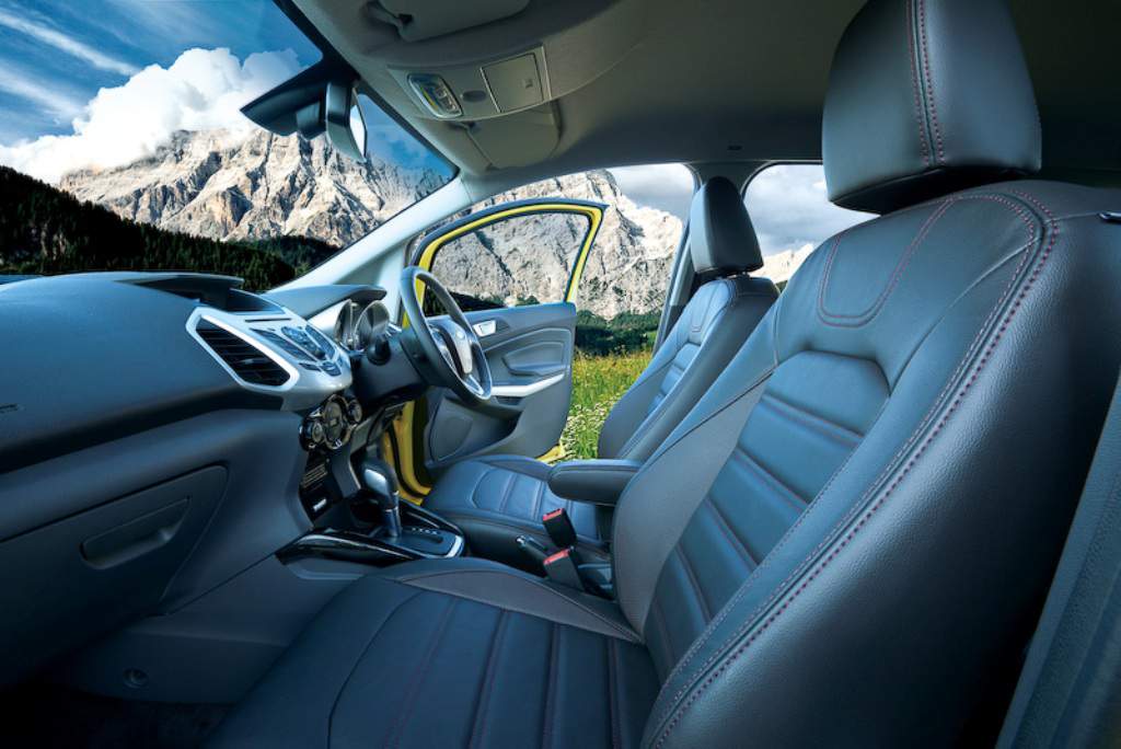 Ford EcoSport Bright Yellow Edition Interior