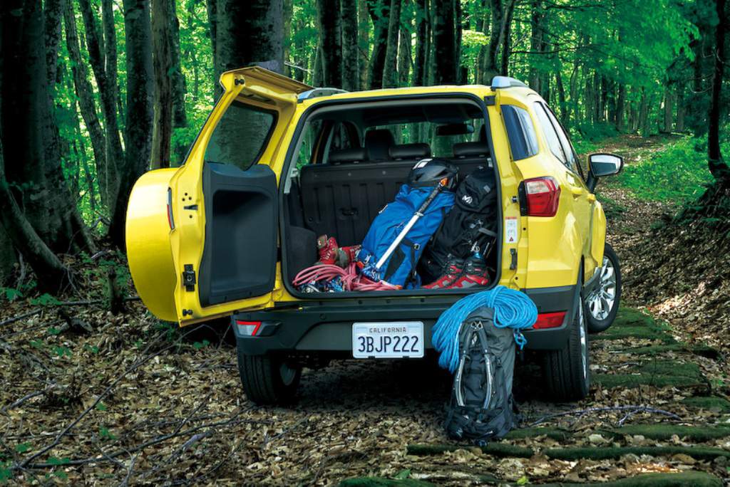 Ford EcoSport Bright Yellow Edition Rear