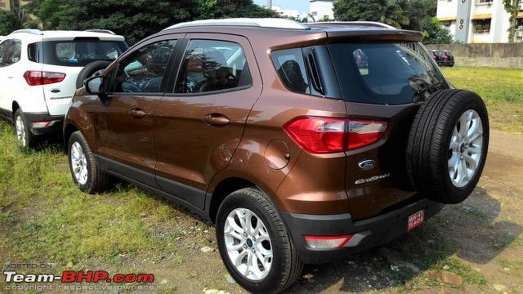 Ford EcoSport Facelift India Spotting