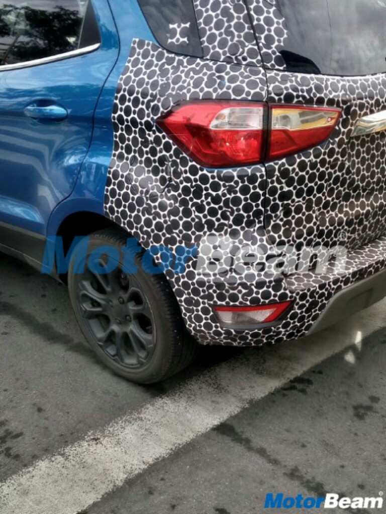 Ford EcoSport Facelift Spied