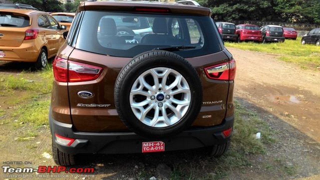 Ford EcoSport Facelift Spied