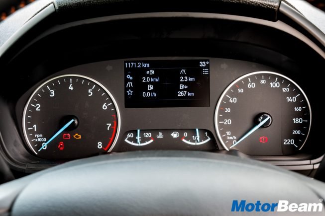 Ford EcoSport Instrument Cluster