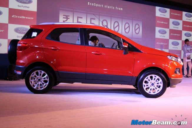 Ford EcoSport Price Announcement