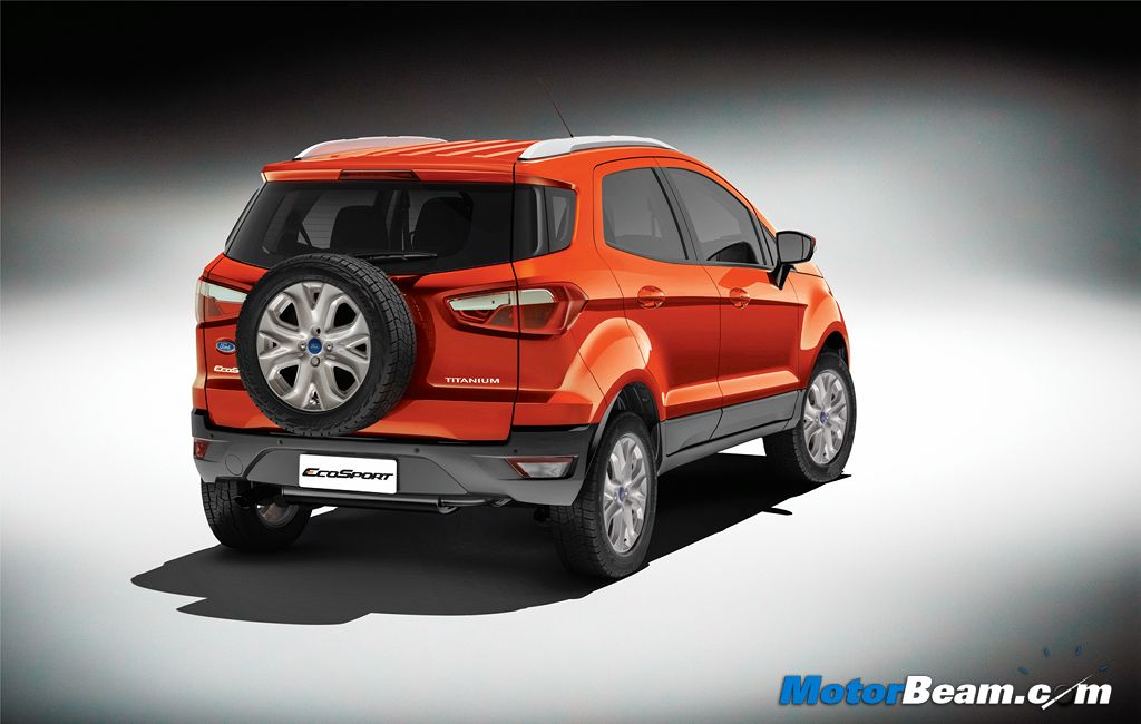 Ford EcoSport Rear Profile