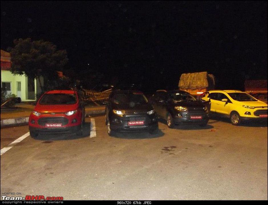 Ford EcoSport testing front