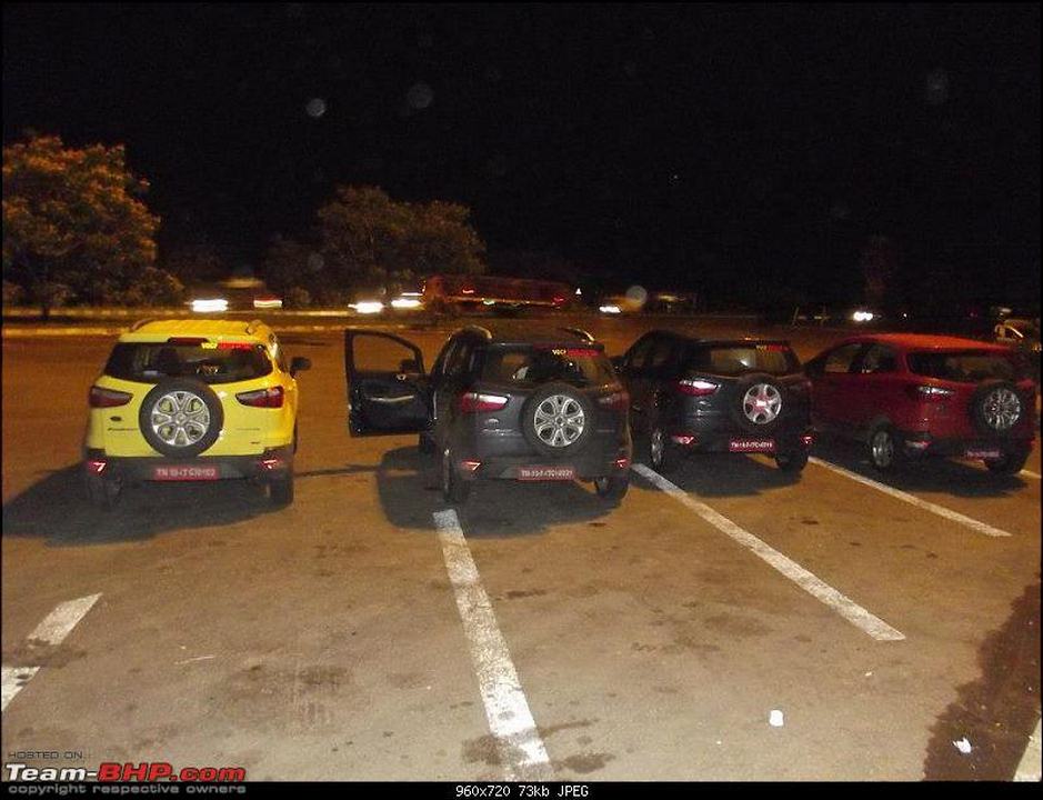 Ford EcoSport testing rear