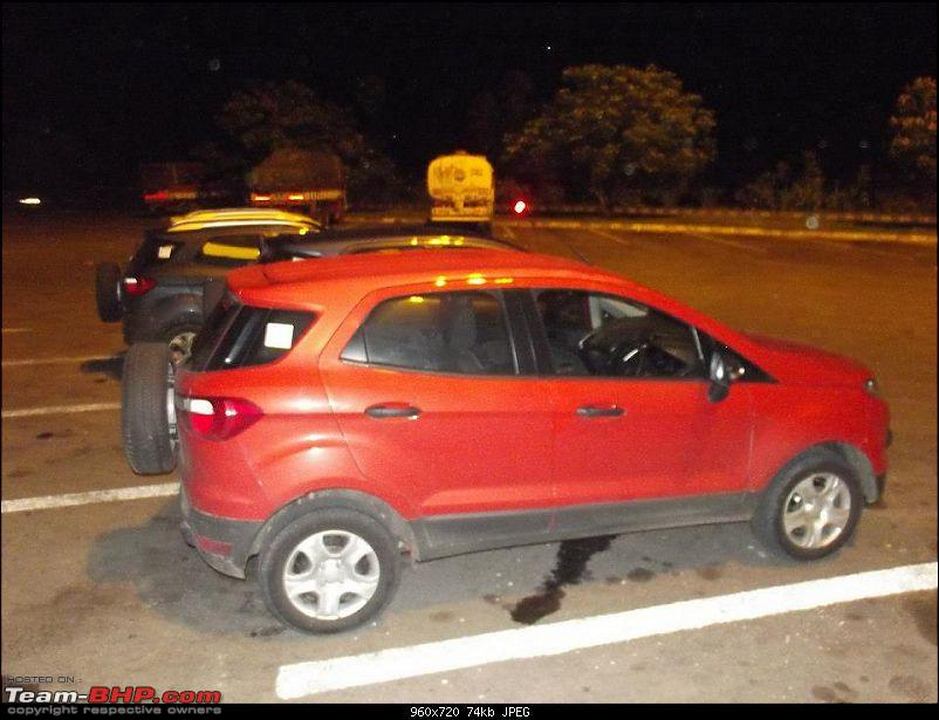 Ford EcoSport testing side