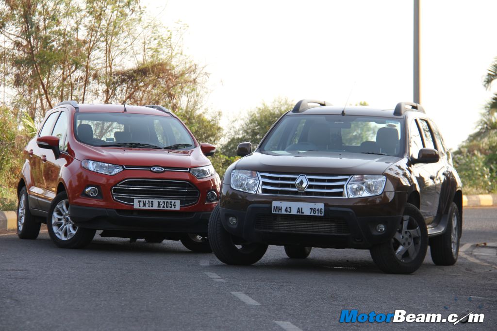 Ford EcoSport vs Renault Duster Comparison Review Ford EcoSport vs Renault Duster Comparison Review
